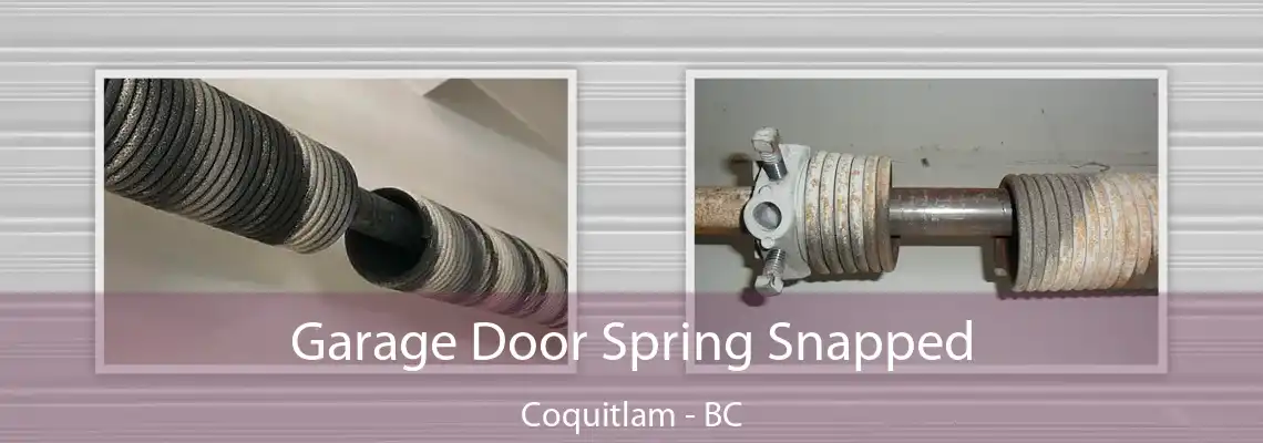 Garage Door Spring Snapped Coquitlam - BC