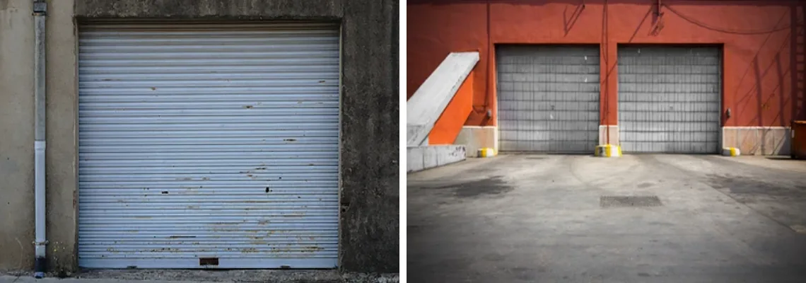 Rusty Iron Garage Doors Replacement in Coquitlam, BC