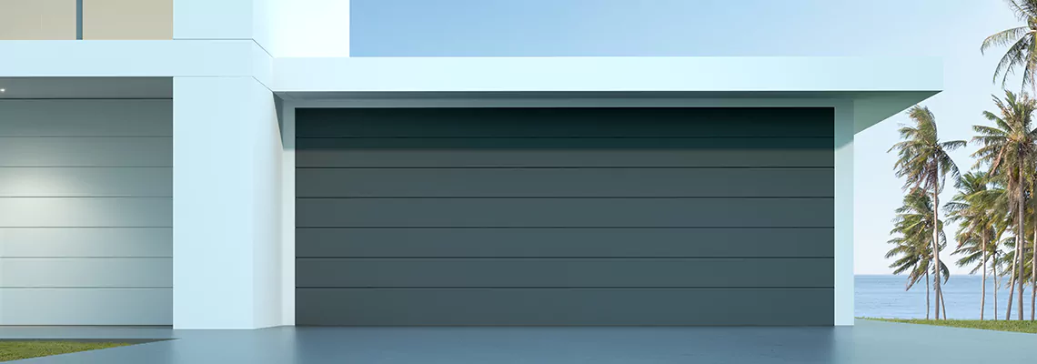 Insulated Modern Garage Doors in Coquitlam, British Columbia