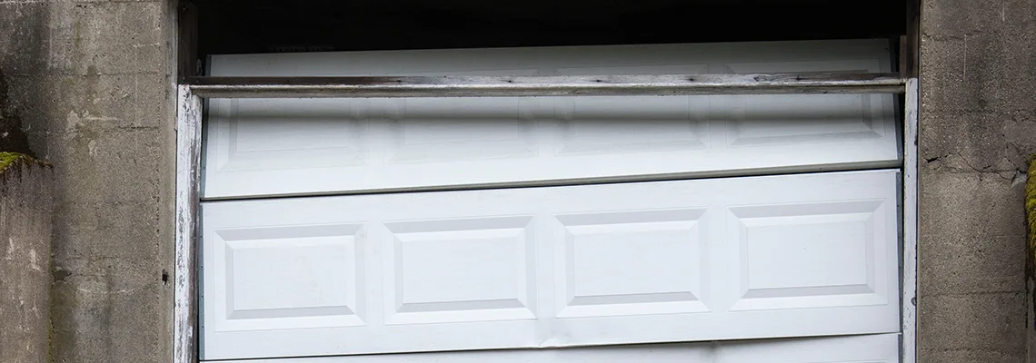 Fallen Commercial Garage Door Repair in Coquitlam, British Columbia